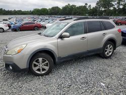 Salvage cars for sale from Copart Byron, GA: 2014 Subaru Outback 2.5I Limited