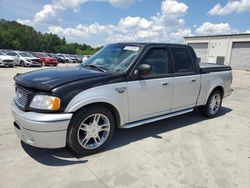 Salvage trucks for sale at Gaston, SC auction: 2003 Ford F150 Supercrew Harley Davidson