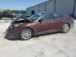 Salvage cars for sale at Apopka, FL auction: 2016 KIA Optima EX