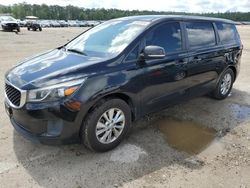 Salvage cars for sale at Harleyville, SC auction: 2017 KIA Sedona L