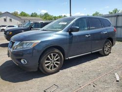Salvage cars for sale at York Haven, PA auction: 2014 Nissan Pathfinder S