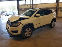 Salvage cars for sale at Wheeling, IL auction: 2019 Jeep Compass Latitude