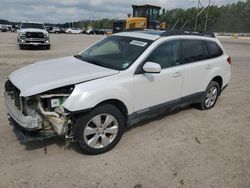 Salvage cars for sale from Copart Greenwell Springs, LA: 2011 Subaru Outback 2.5I Limited