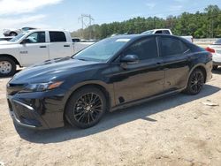 Salvage cars for sale at Greenwell Springs, LA auction: 2022 Toyota Camry SE