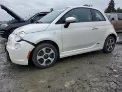 Vehiculos salvage en venta de Copart Graham, WA: 2014 Fiat 500 Electric