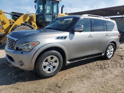 Salvage cars for sale from Copart Houston, TX: 2012 Infiniti QX56