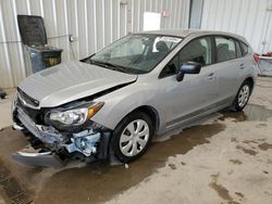 Salvage cars for sale at Franklin, WI auction: 2015 Subaru Impreza