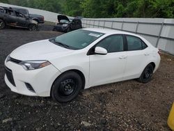 Salvage cars for sale at Windsor, NJ auction: 2016 Toyota Corolla L