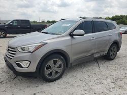Salvage cars for sale at New Braunfels, TX auction: 2016 Hyundai Santa FE SE