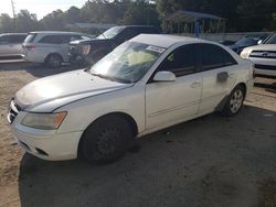 Salvage cars for sale at Savannah, GA auction: 2009 Hyundai Sonata GLS