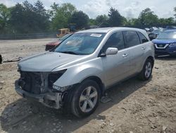 Salvage cars for sale from Copart Madisonville, TN: 2011 Acura MDX Technology