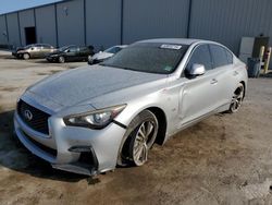 Salvage cars for sale at Apopka, FL auction: 2018 Infiniti Q50 Luxe