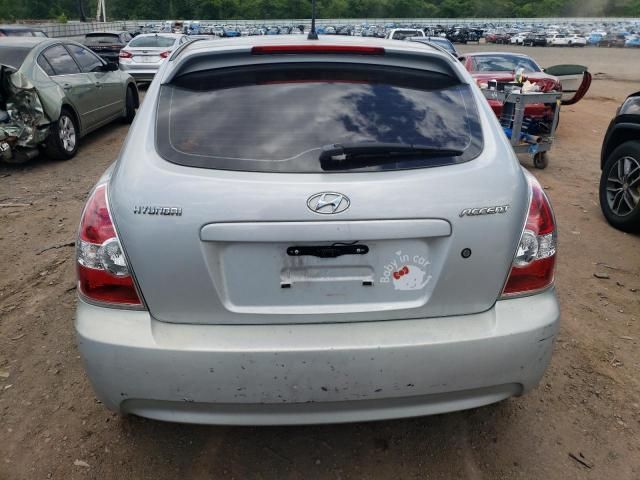 2010 Hyundai Accent Blue