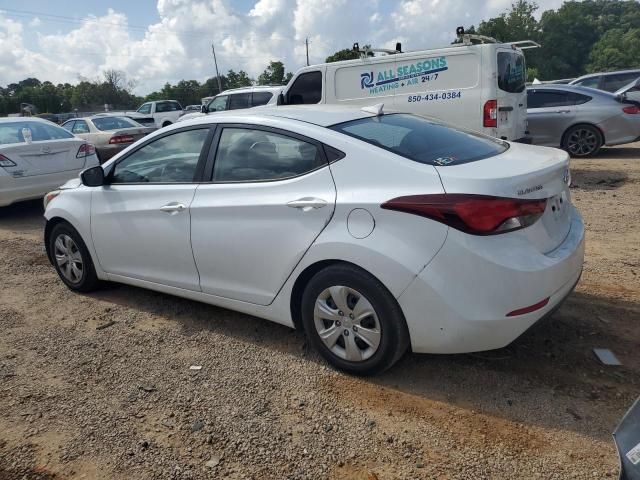 2016 Hyundai Elantra SE