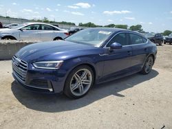 Salvage cars for sale at Kansas City, KS auction: 2019 Audi A5 Premium Plus S-Line