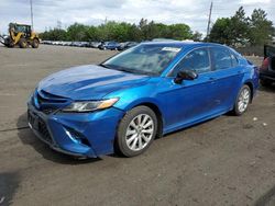 Vehiculos salvage en venta de Copart Denver, CO: 2019 Toyota Camry L