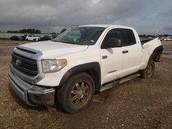Salvage cars for sale at Houston, TX auction: 2014 Toyota Tundra Double Cab SR/SR5