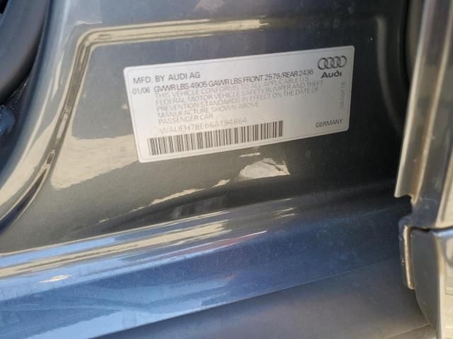 2006 Audi A4 S-LINE 3.2 Quattro