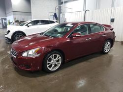 Salvage cars for sale at auction: 2012 Nissan Maxima S