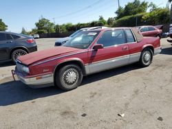 Salvage cars for sale at auction: 1988 Cadillac Eldorado