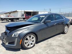 Salvage cars for sale from Copart Sun Valley, CA: 2014 Cadillac CTS Premium Collection