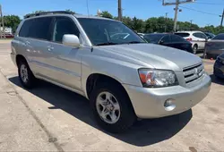 Salvage cars for sale at Grand Prairie, TX auction: 2005 Toyota Highlander