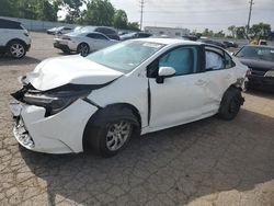 Buy Salvage Cars For Sale now at auction: 2021 Toyota Corolla LE