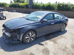 Nissan salvage cars for sale: 2020 Nissan Altima SL