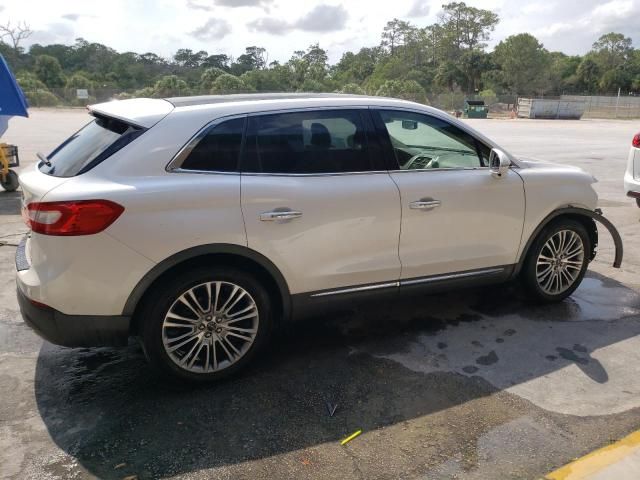 2017 Lincoln MKX Reserve