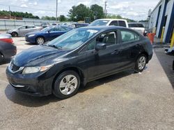 Salvage cars for sale at Montgomery, AL auction: 2013 Honda Civic LX