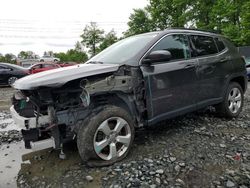 Jeep salvage cars for sale: 2018 Jeep Compass Latitude