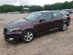 Salvage cars for sale at Charles City, VA auction: 2014 KIA Optima LX