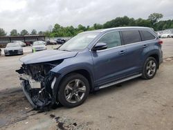 Salvage cars for sale at Florence, MS auction: 2018 Toyota Highlander Limited