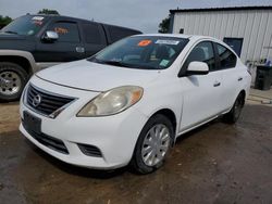 Nissan salvage cars for sale: 2012 Nissan Versa S