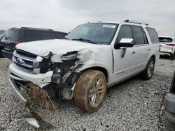 Ford Expedition salvage cars for sale: 2015 Ford Expedition Platinum