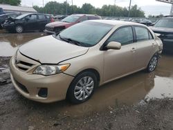 Salvage cars for sale from Copart Columbus, OH: 2012 Toyota Corolla Base