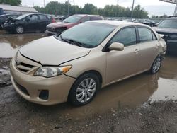 Vehiculos salvage en venta de Copart Columbus, OH: 2012 Toyota Corolla Base