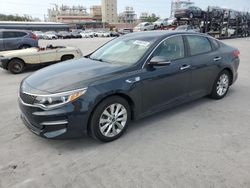 Salvage cars for sale at New Orleans, LA auction: 2016 KIA Optima EX