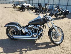 Salvage motorcycles for sale at Amarillo, TX auction: 2003 Harley-Davidson Fxstdi