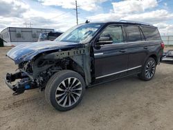 Salvage cars for sale from Copart Bismarck, ND: 2021 Lincoln Navigator Reserve