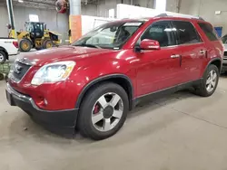 Salvage cars for sale from Copart Blaine, MN: 2012 GMC Acadia SLT-1