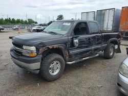 Chevrolet Silverado k2500 Heavy dut Vehiculos salvage en venta: 2002 Chevrolet Silverado K2500 Heavy Duty