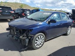 Salvage cars for sale at Littleton, CO auction: 2012 Toyota Corolla Base