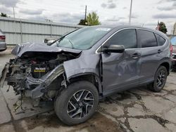 Carros salvage sin ofertas aún a la venta en subasta: 2016 Honda CR-V SE