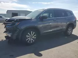 Salvage cars for sale at Assonet, MA auction: 2022 Honda Pilot EXL