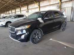 KIA Sorento sx Vehiculos salvage en venta: 2017 KIA Sorento SX