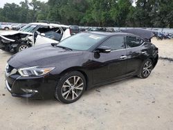 Salvage cars for sale at Ocala, FL auction: 2017 Nissan Maxima 3.5S