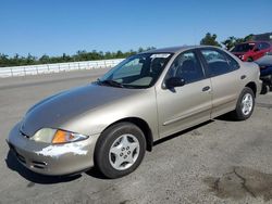 Chevrolet Cavalier Base salvage cars for sale: 2001 Chevrolet Cavalier Base