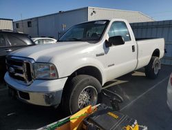 Salvage cars for sale from Copart Vallejo, CA: 2005 Ford F250 Super Duty