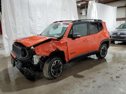 Salvage cars for sale from Copart Leroy, NY: 2017 Jeep Renegade Trailhawk